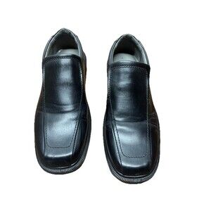 Deer Stags Men’s Leather Comfort Dress Shoes Sz 10.5W Greenpoint Black Vega